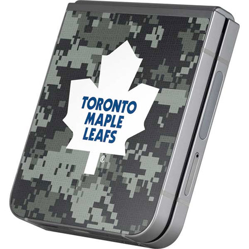 NHL Toronto Maple Leafs Camo Galaxy Z Flip6 Skin